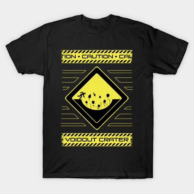 Stranded Death at the Voidout Crater T-Shirt Death Stranding Video Game T Shirt