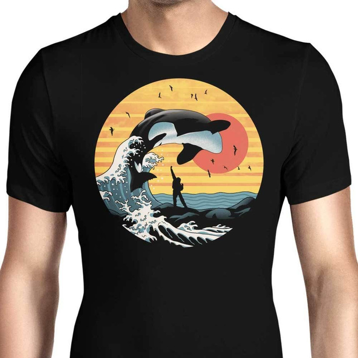 The Great Whale Off Kanagawa Graphic Arts T Shirt