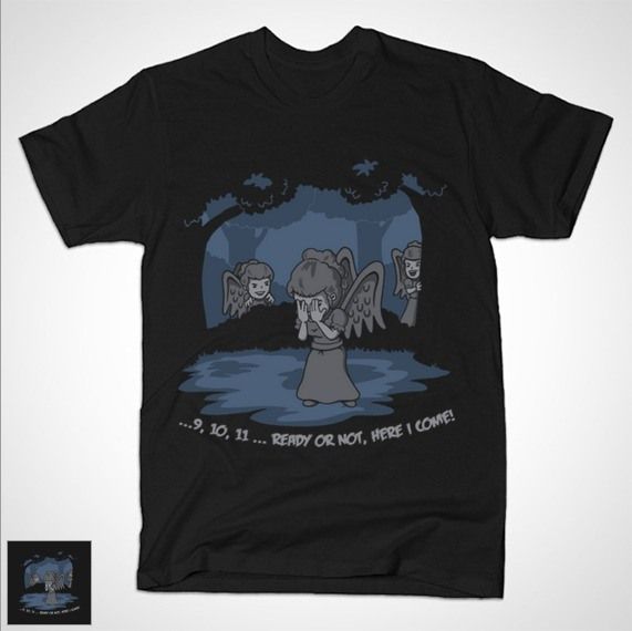 Hide and Seek T-Shirt Doctor Who TV Weeping Angel T Shirt