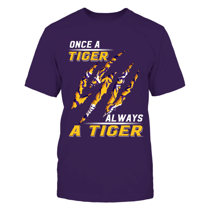 LSU Tigers - Once a Tiger - Scratch LSU Tigers T Shirt