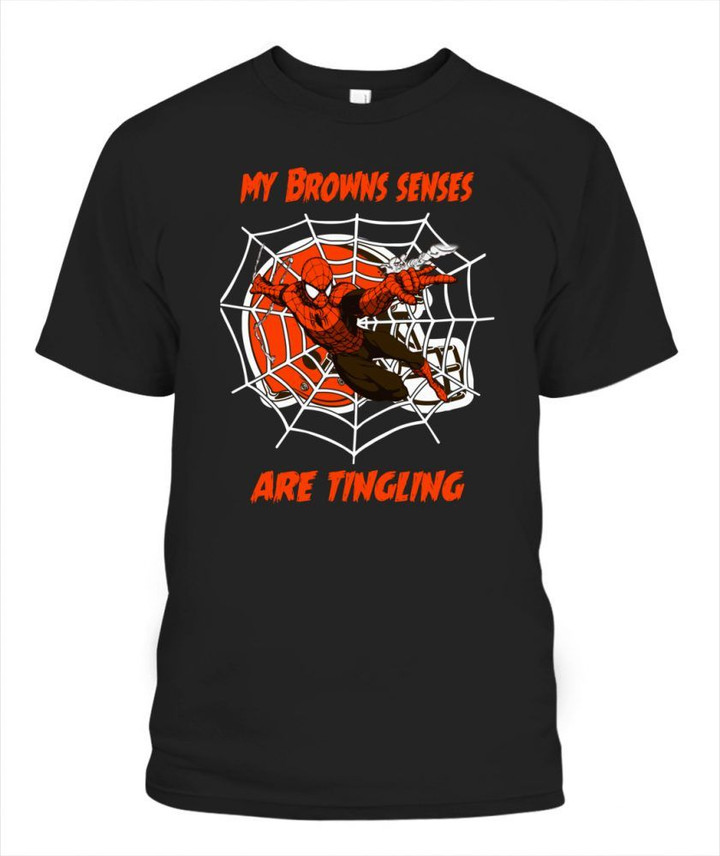 My Browns senses are tingling NFL Cleveland Browns T Shirt