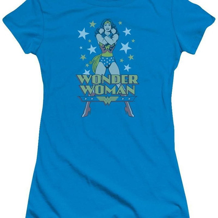 Posing Wonder Woman DC Comics T-Shirt DC COMICS SHIRTS movie T Shirt