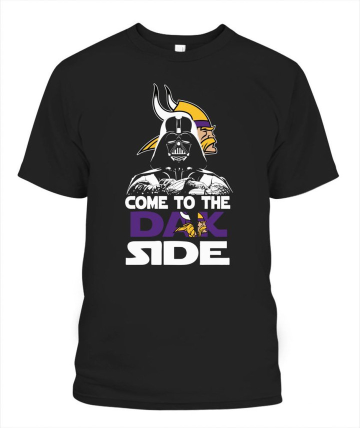 DAK Side Vikings NFL Minnesota Vikings T Shirt