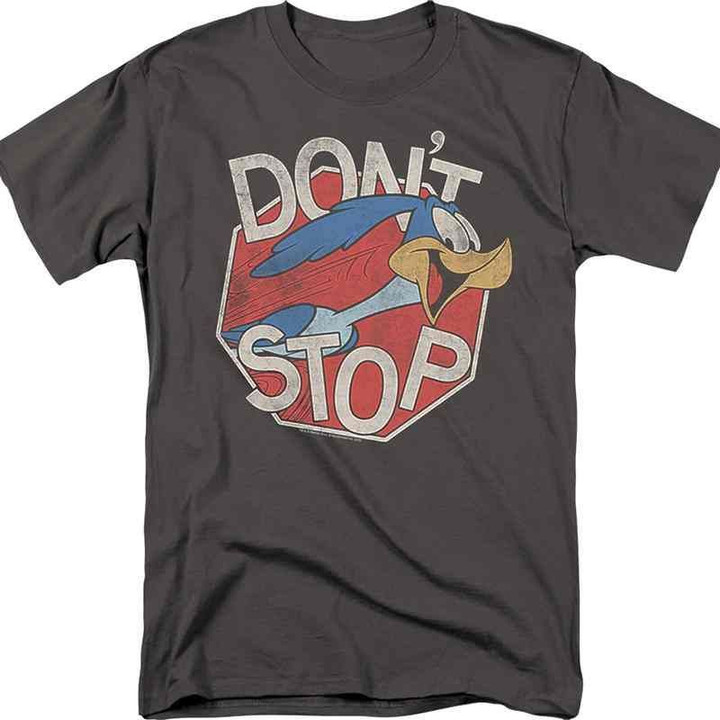 Don't Stop Road Runner Looney Tunes T-Shirt 80S CARTOON T Shirt