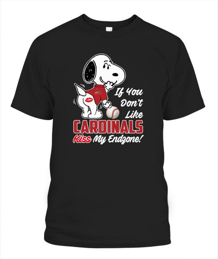 If you don't like St Louis Cardinals kiss my endzone MLB St Louis Cardinals T Shirt