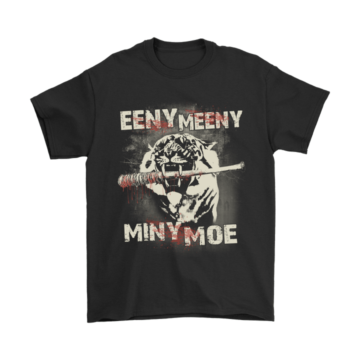Enny Meeny Miny Moe Negan The Walking Dead Shirts Animal Horror Negan The Walking Dead Tiger T Shirt