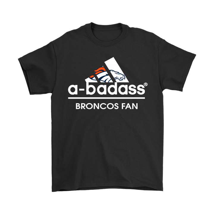 A-badass Denver Broncos Mashup Adidas NFL Shirts Adidas badass Broncos Denver Broncos football NFL T Shirt