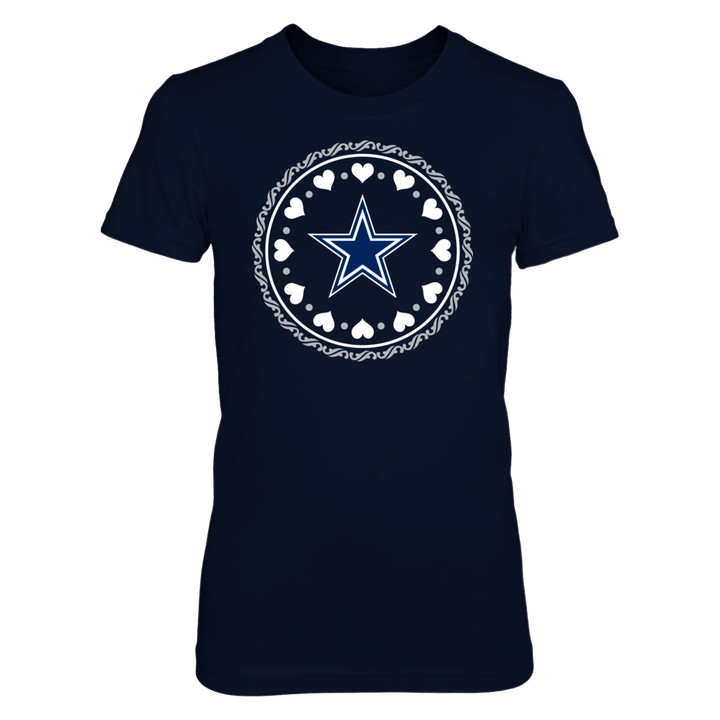 Surrounded by Love Dallas Cowboys T-Shirt | Tank NFL Dallas Cowboys 2 T Shirt