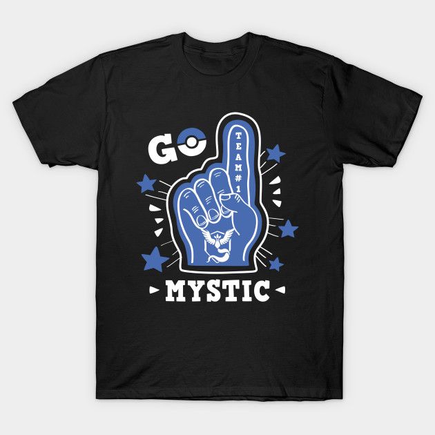 Go Mystic T-Shirt Anime Nintendo Pokemon Pokemon GO Team Mystic Video Game T Shirt