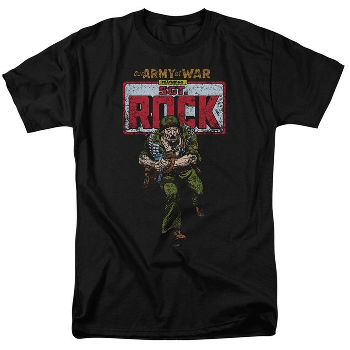 Sgt Rock DC Comics T-Shirt DC COMICS SHIRTS movie T Shirt
