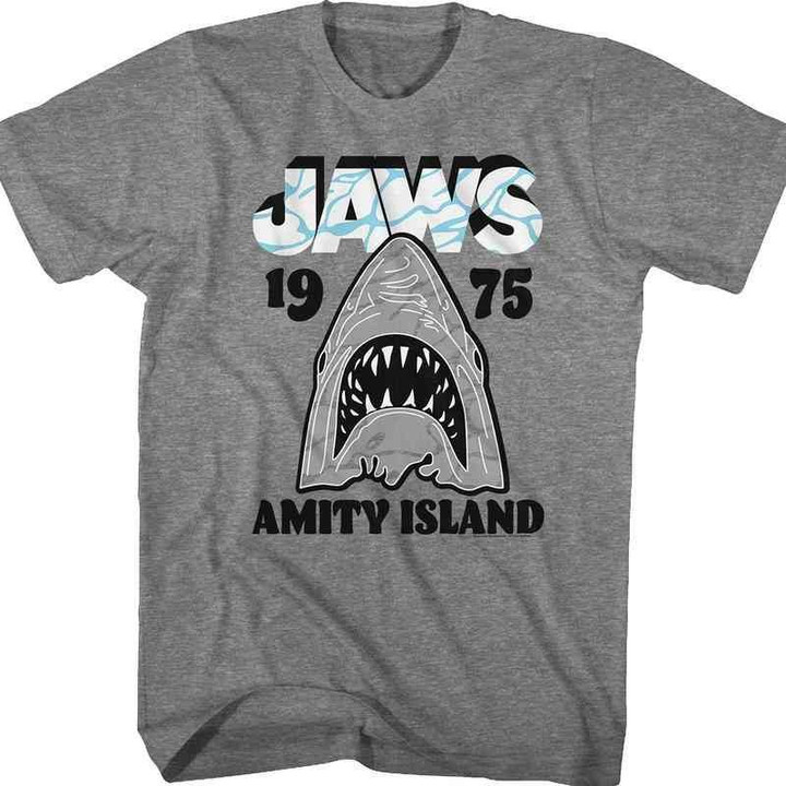 1975 Jaws T-Shirt 80s Movie T Shirt