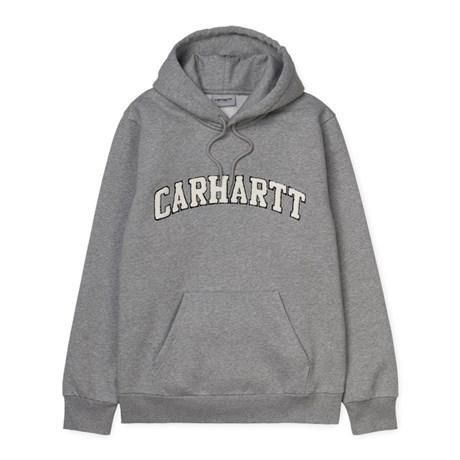 Carhartt WIP Princeton Hooded Sweatshirt - Grey Heather