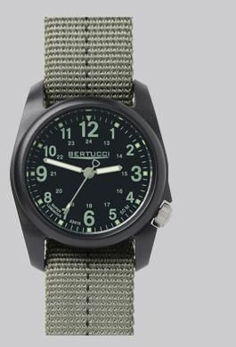 Bertucci DX3 Plus Watch - Black/Drab