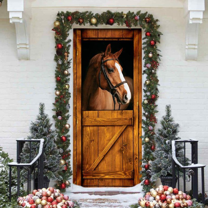 [PREMIUM] Horse In Stable Door Cover