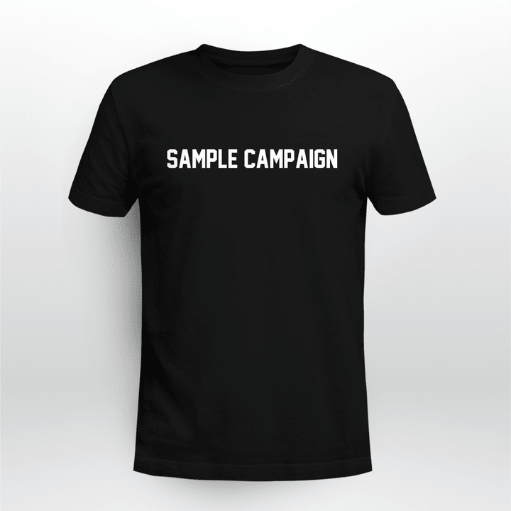 sample black shirt
