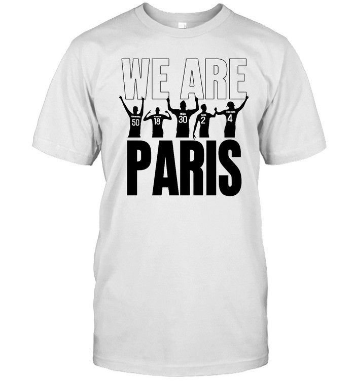 UNIQUE We Are Paris Messi T-Shirt