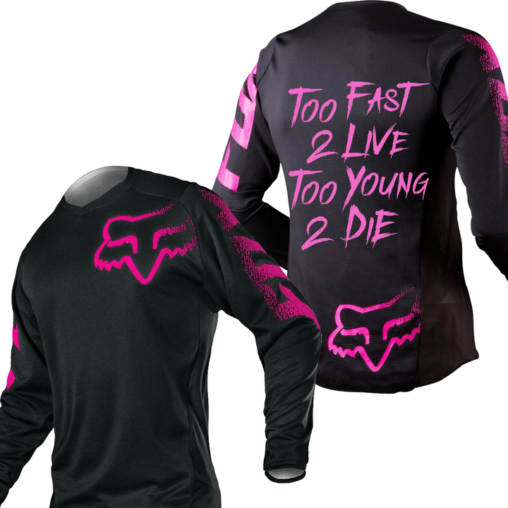 [EXCLUSIVE] FAST FOX PINK Long Sleeve Jersey