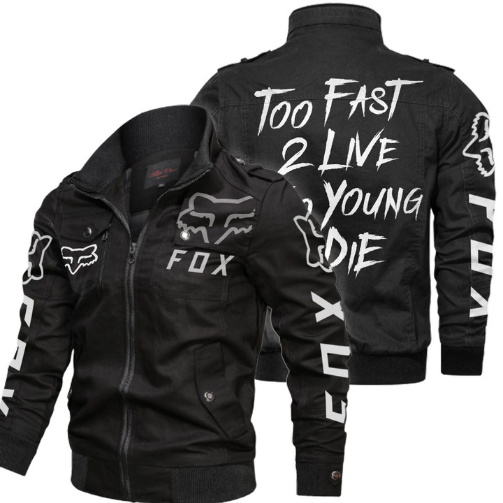 [PREMIUM] FX Too Fast Too Live Outdoor Jacket Stand Collar