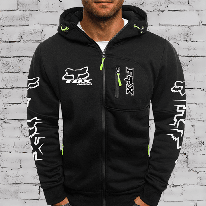 [LIMITED EDITION] Fx Racing Just Fckn Send It Pullover Casual Zip Hoodie