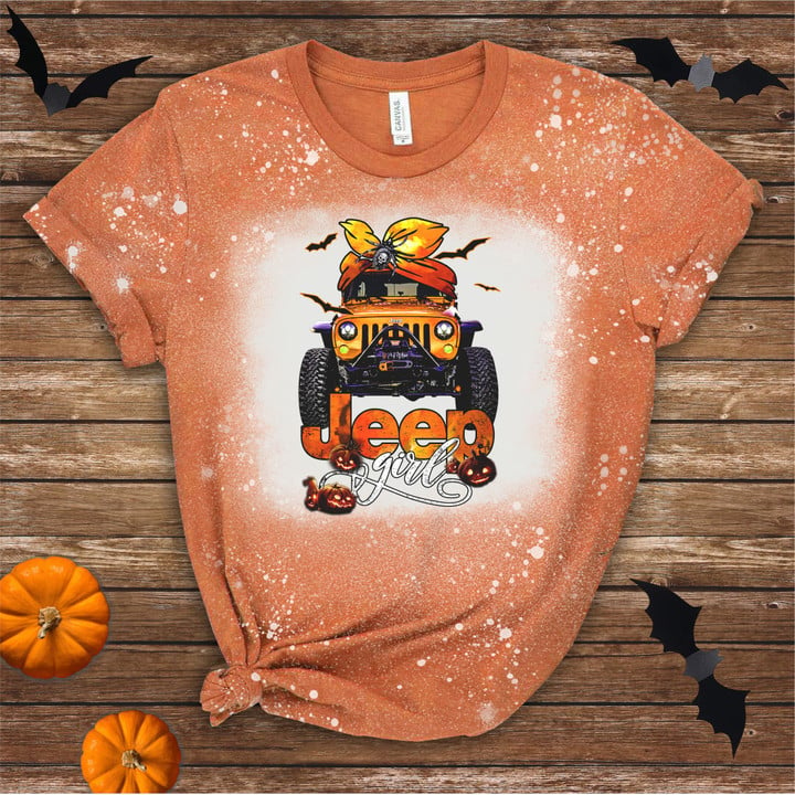 [PREMIUM] JP Girl Halloween OR Bleached T-Shirt