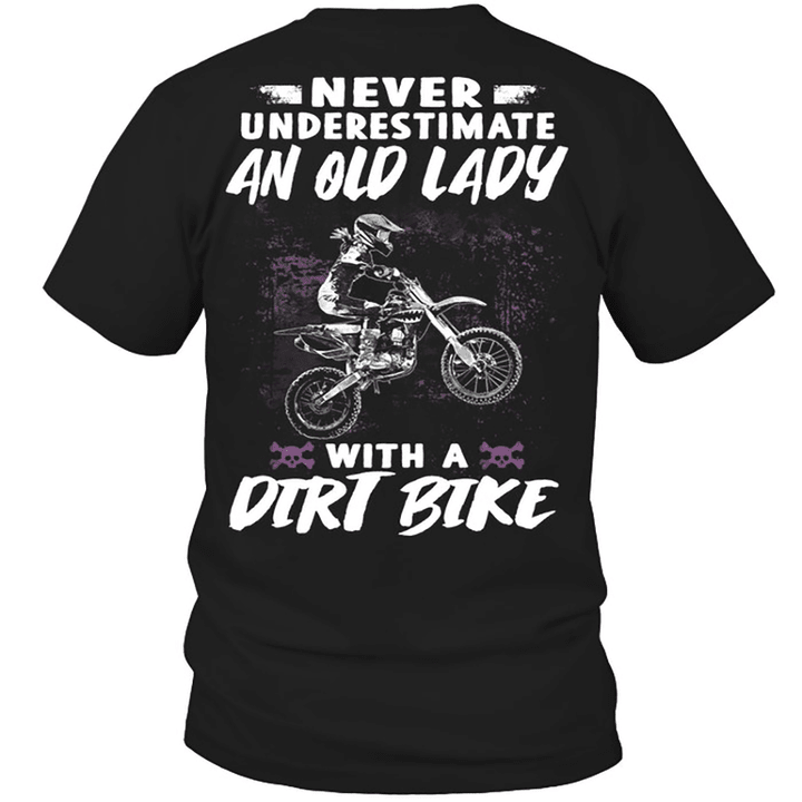Motocross Never Underestimate An Old Lady With A Dirt Bike