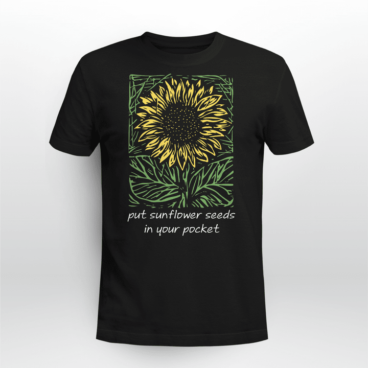 Ukraine Sunflower Seeds in your Pocket T-shirt, Sunflower Shirt, Slava Ukraini,Sunflower Shirt, Stand With Ukraine, Freedom For Ukraine,Stop The War T-Shirt,Support Ukraine T-Shirt