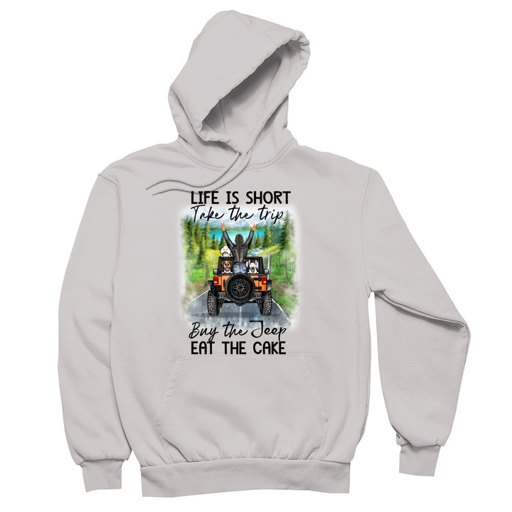 Life Is Short Take The Trip Buy The Jeep Eat The Cake Jeep T-Shirt V1, Jeep Shirt, Gift For Jeep Girl