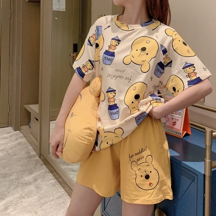 Winnie the Pooh Pjamas for Women Sets - VQH107