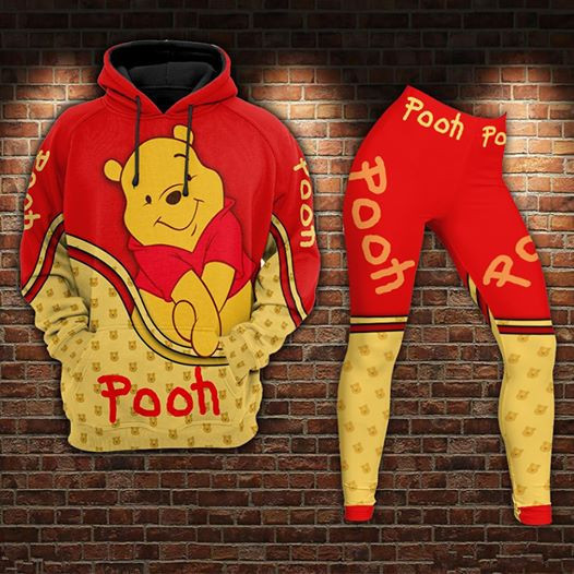 Pooh Hoodie & Legging Set - VQH122