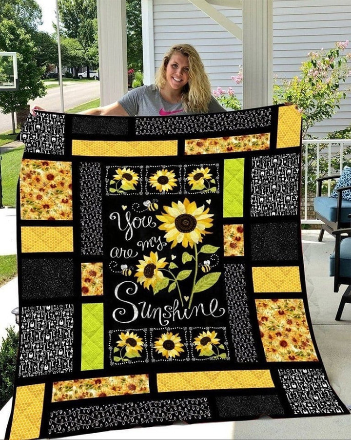 Sunflower Quilt Blanket - NDQ