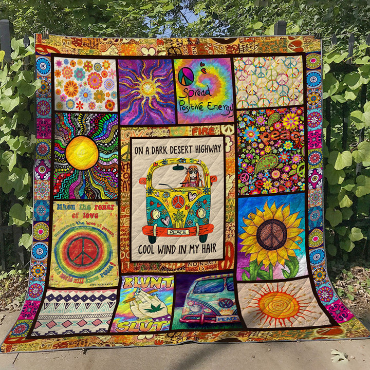 Hippie Quilt Blanket - Limited Edition NDP-TM10 3D