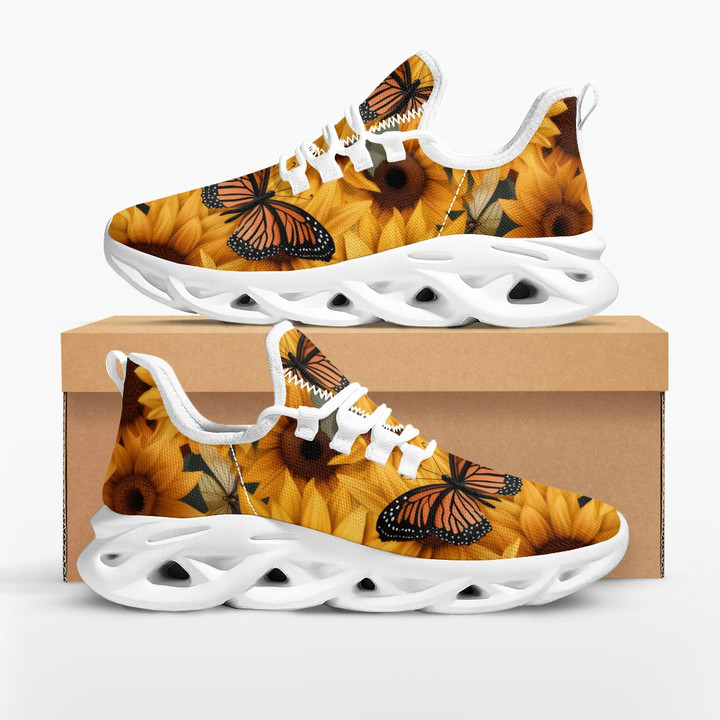 Sunflowers Sneakers Running Shoes - VA