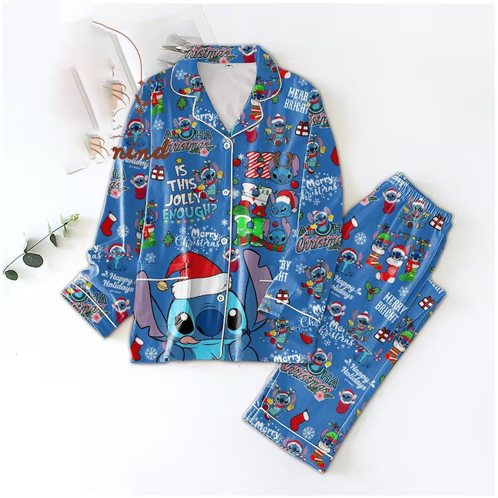 Resger ST Stitch Christmas Pajama- HA204