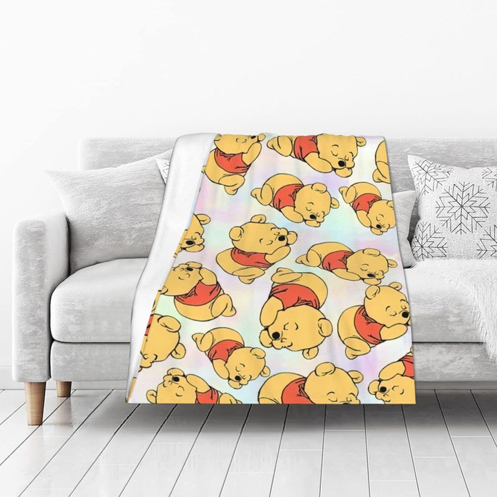 Resger WTP Pooh Collage Blanket- HA326