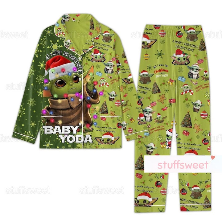 Resger Yoda Christmas Pajama - NQB