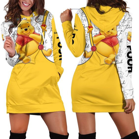 Resgers WTP Pooh Hoodie Dress - HA701