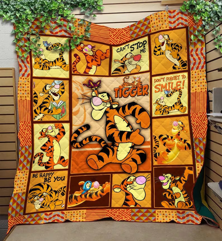 Resger WTP Tiger Collage Quilt Blanket- HA751