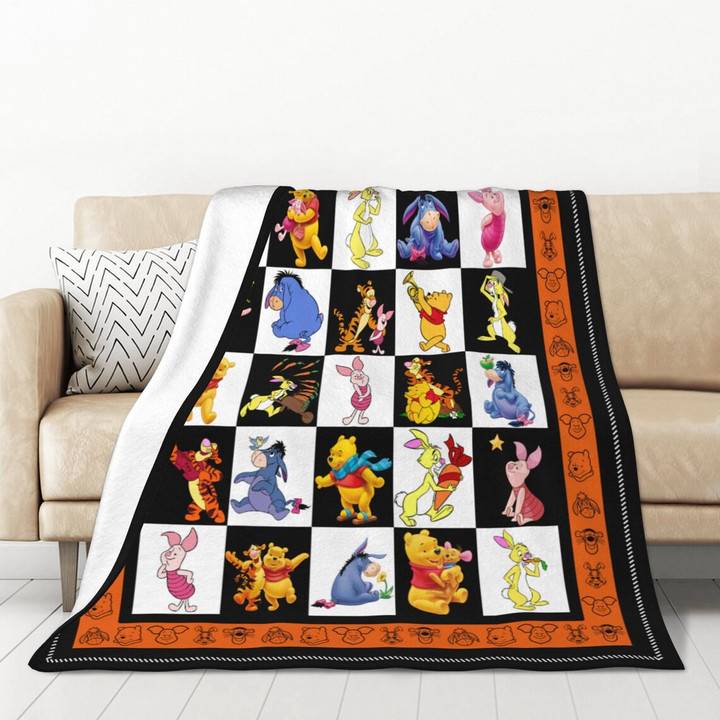 Pooh Quilt Blanket - Limited Edition - pa8