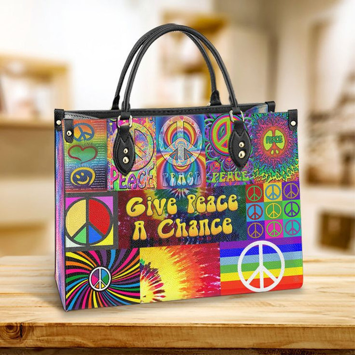 Resger Hippie Leather HandBag – TDP0017-BVN