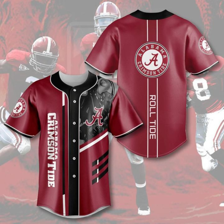 Alabama Crimson Tide Baseball Jersey Shirt ALB868