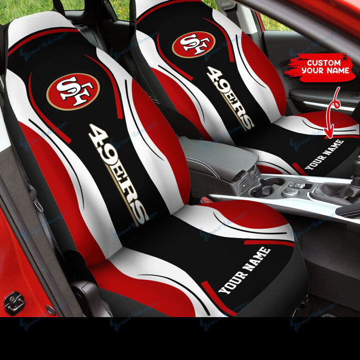 San Francisco 49ers Personalized Car Seat Covers BG55