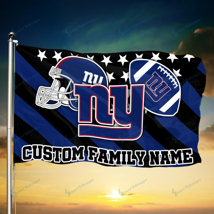 New York Giants Personalized Flag 86