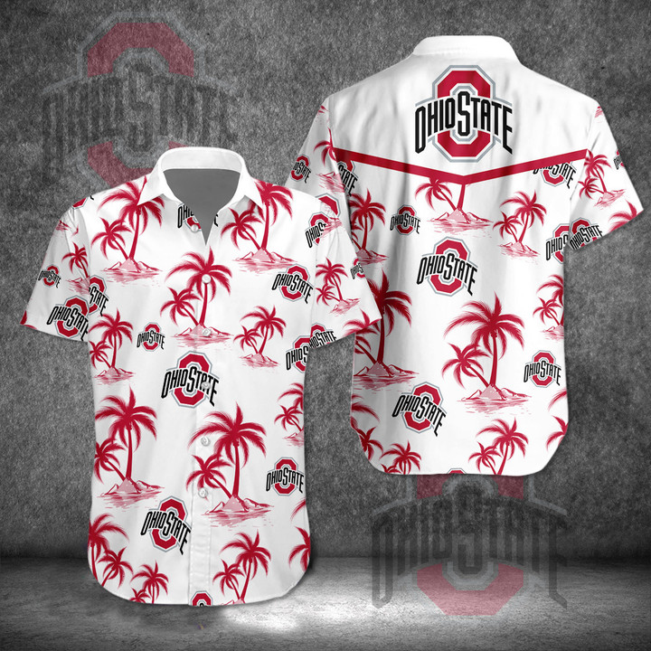 NCAAF Ohio State Buckeyes Hawaii 3D Shirt Nicegift 3HS-M0D0
