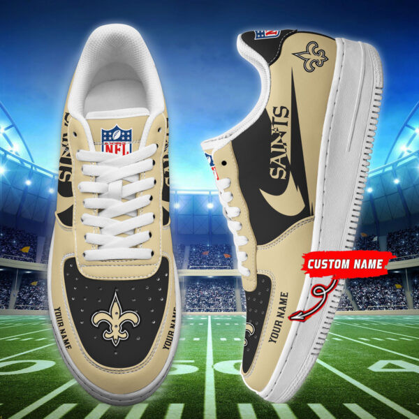 New Orleans Saints Personalized AF1 Shoes BG213