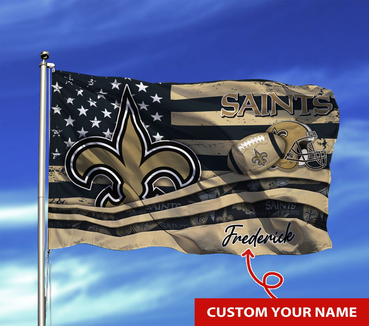 New Orleans Saints Personalized Flag 21