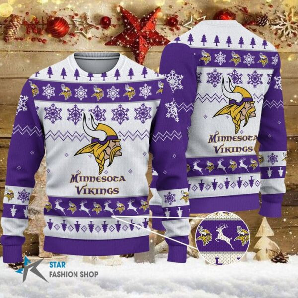 Minnesota Vikings Woolen Sweater BGSWT133