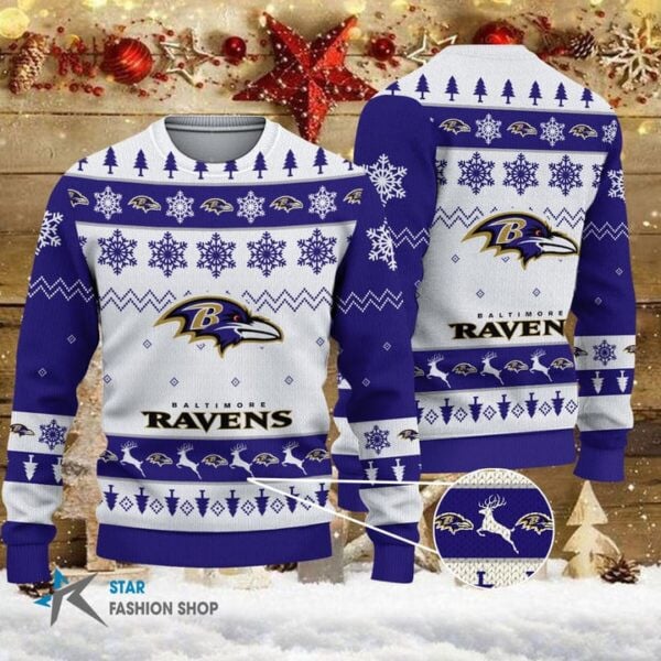 Baltimore Ravens Woolen Sweater BGSWT135