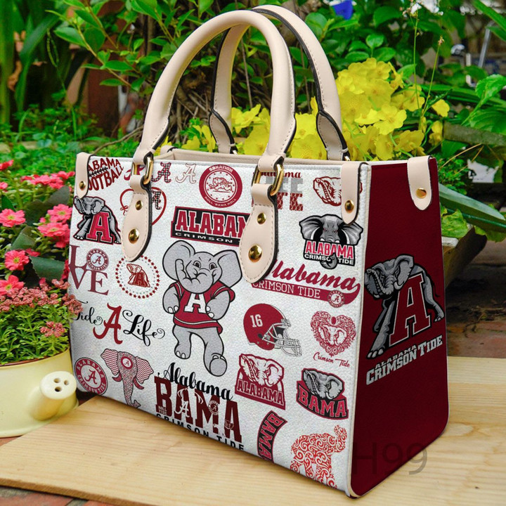 Alabama Crimson Tide Women 3D Handbag Nicegift AL29187
