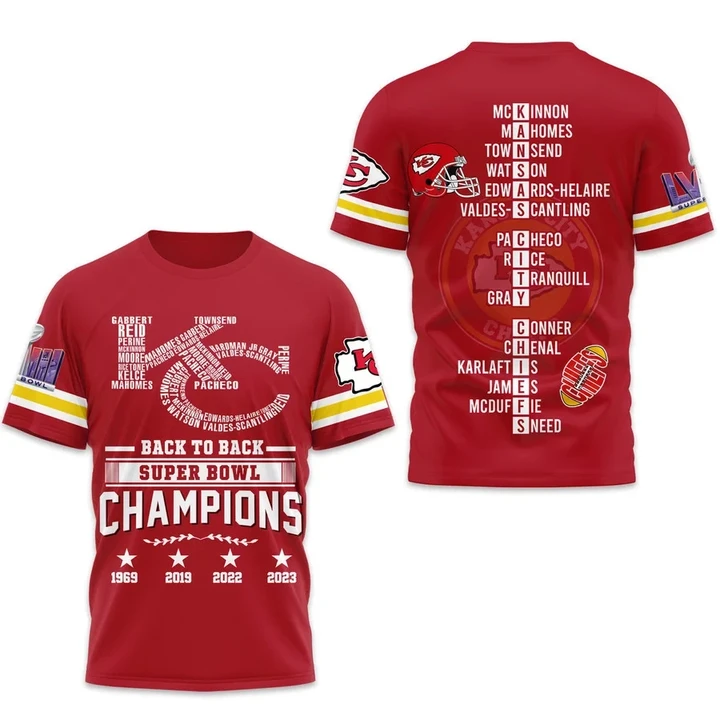 Kansas City Chiefs - BACK TO BACK Champions Super Bowl LVIII