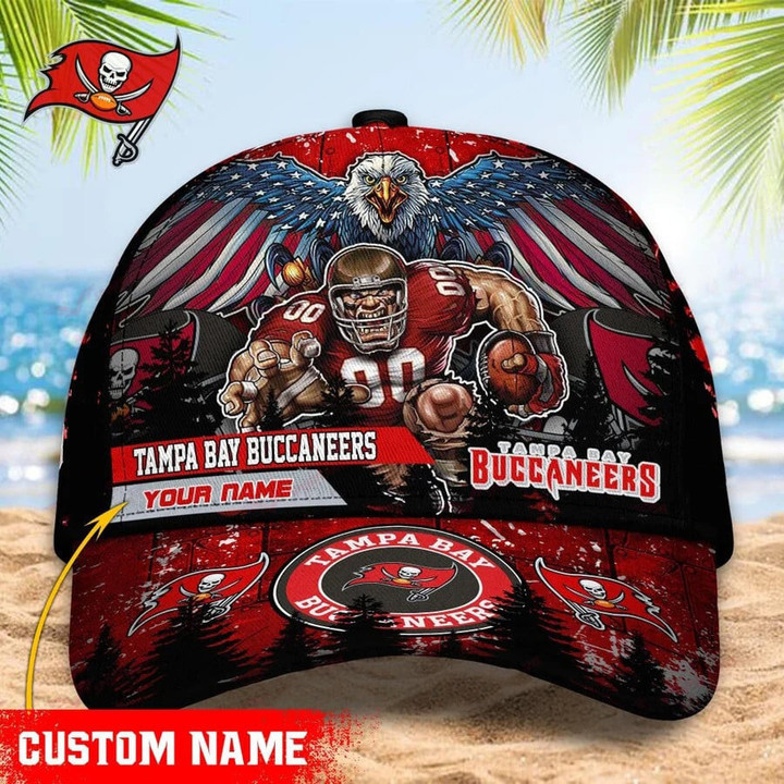 Tampa Bay Buccaneers Personalized Classic Cap BB551